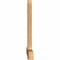 Ekena Millwork Eugene Smooth Timber Gable Bracket, Western Red Cedar, 84"W x 45"H x 3 1/2"D x 5 1/2"F, 13/12 Pitch GBW084X45X0406EUG00SWR - alternate 3
